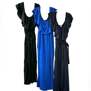 Off Shoulder Maxi Dress (BUNDLE)